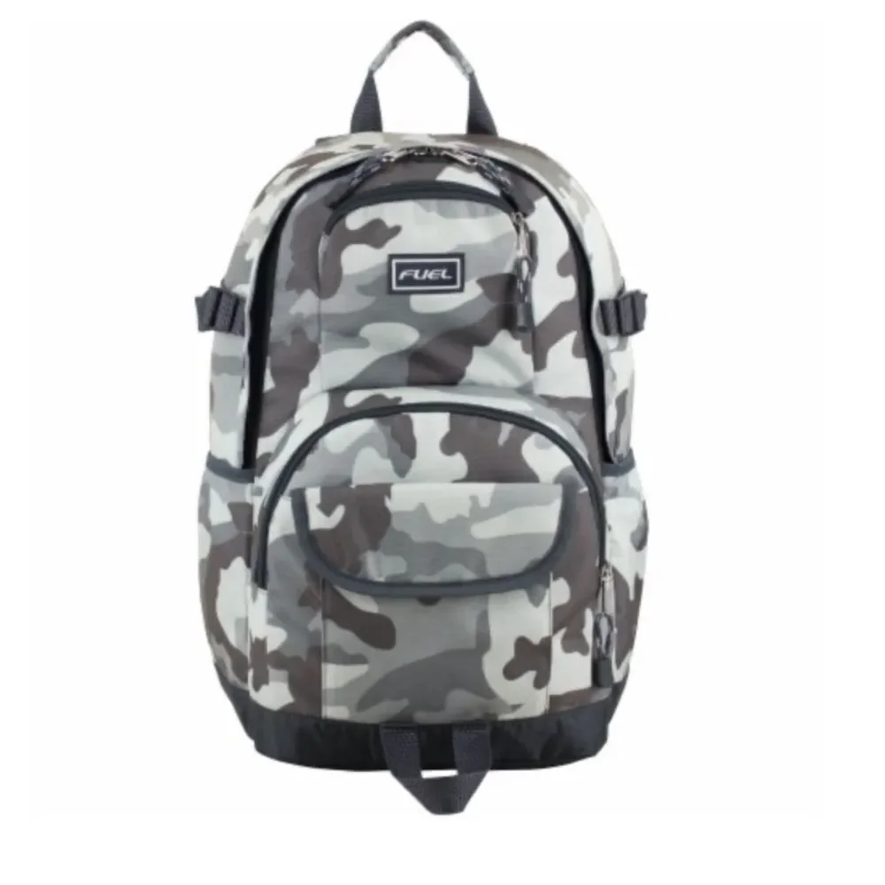 Fuel Millennial‎ Tech Backpack - Army Camo Nwt Grey/Off White